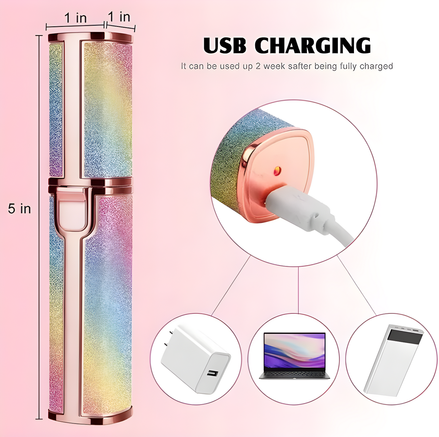 2 in 1 Electric Eyebrow Trimmer & Shaver