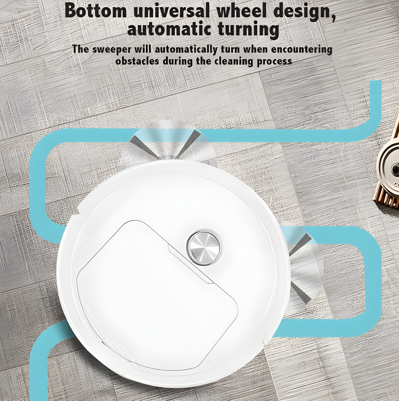 3 In 1 Sweeping Robot Vacuum Cleaner