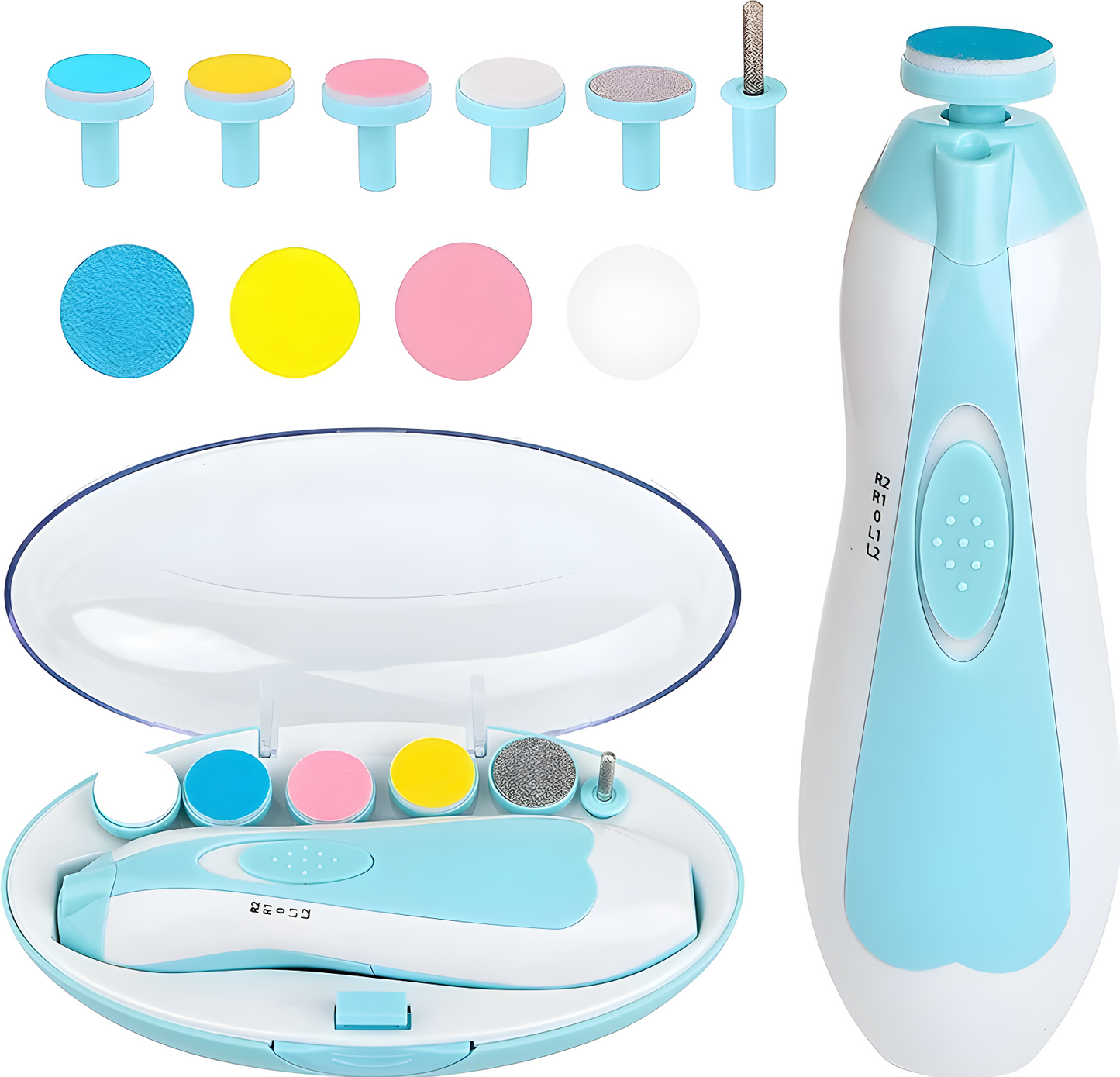 Electric Baby Nail Trimmer 6 In 1 Electric Nail Grinder