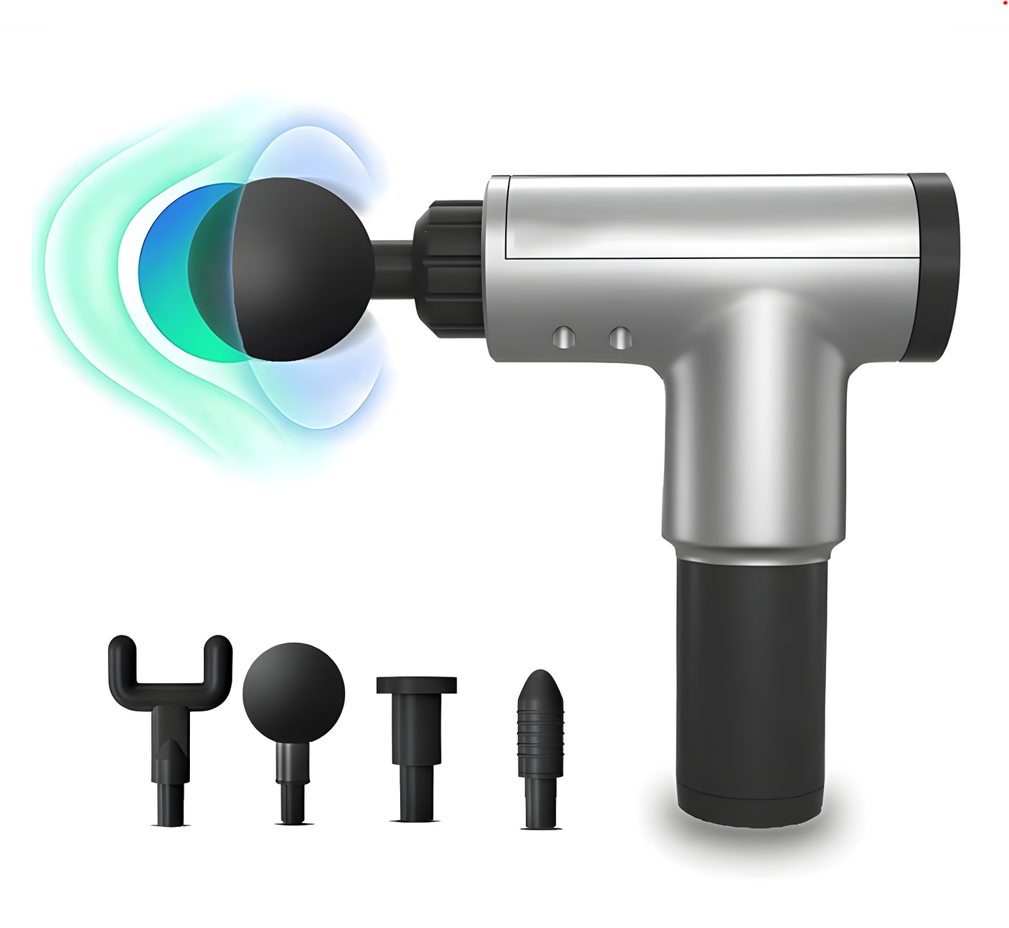 Big Deep Massager Gun 4 Kinds Of Massage Heads