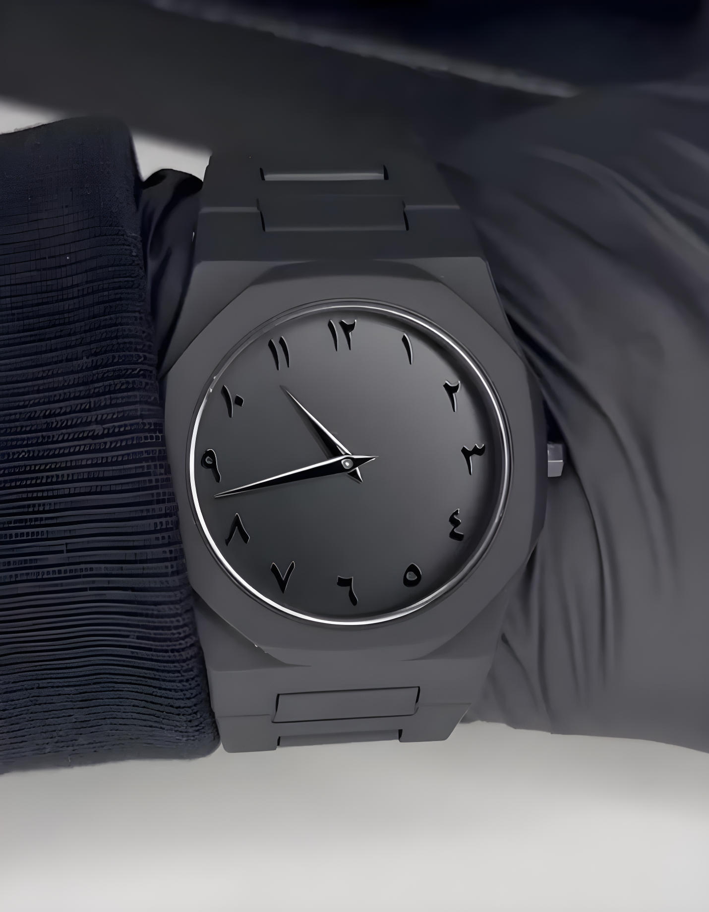 Arabic Aura Watch Black
