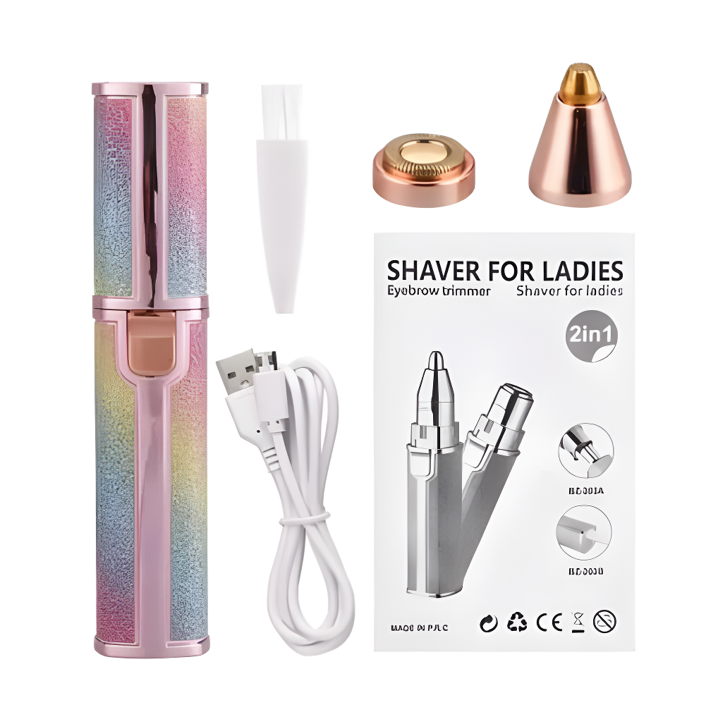2 in 1 Electric Eyebrow Trimmer & Shaver
