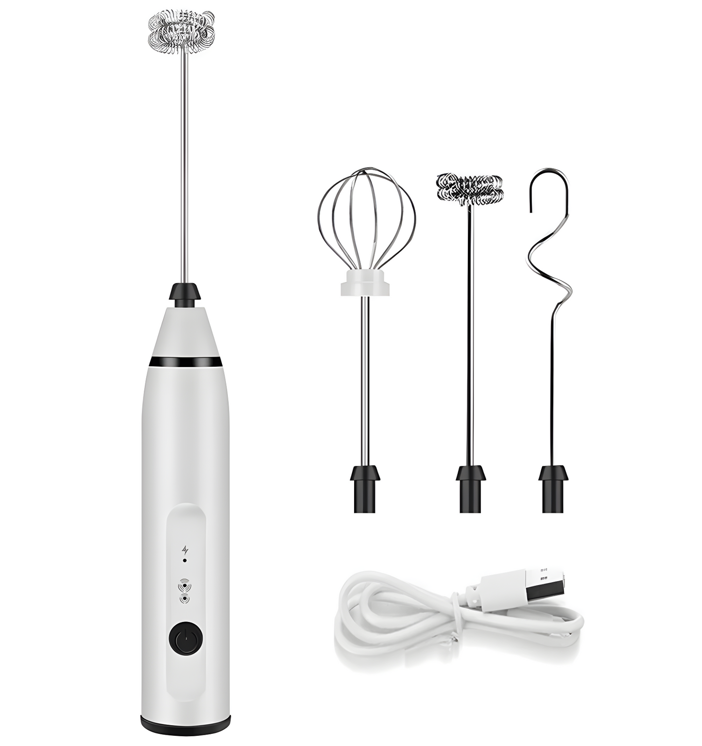 Wireless Milk Frothers Electric Handheld Blender