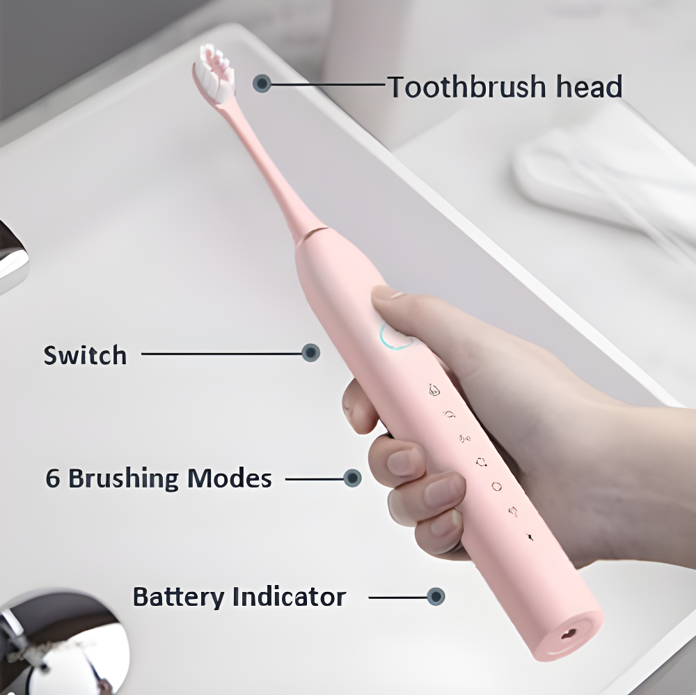 Electric Toothbrush IPX7 Waterproof