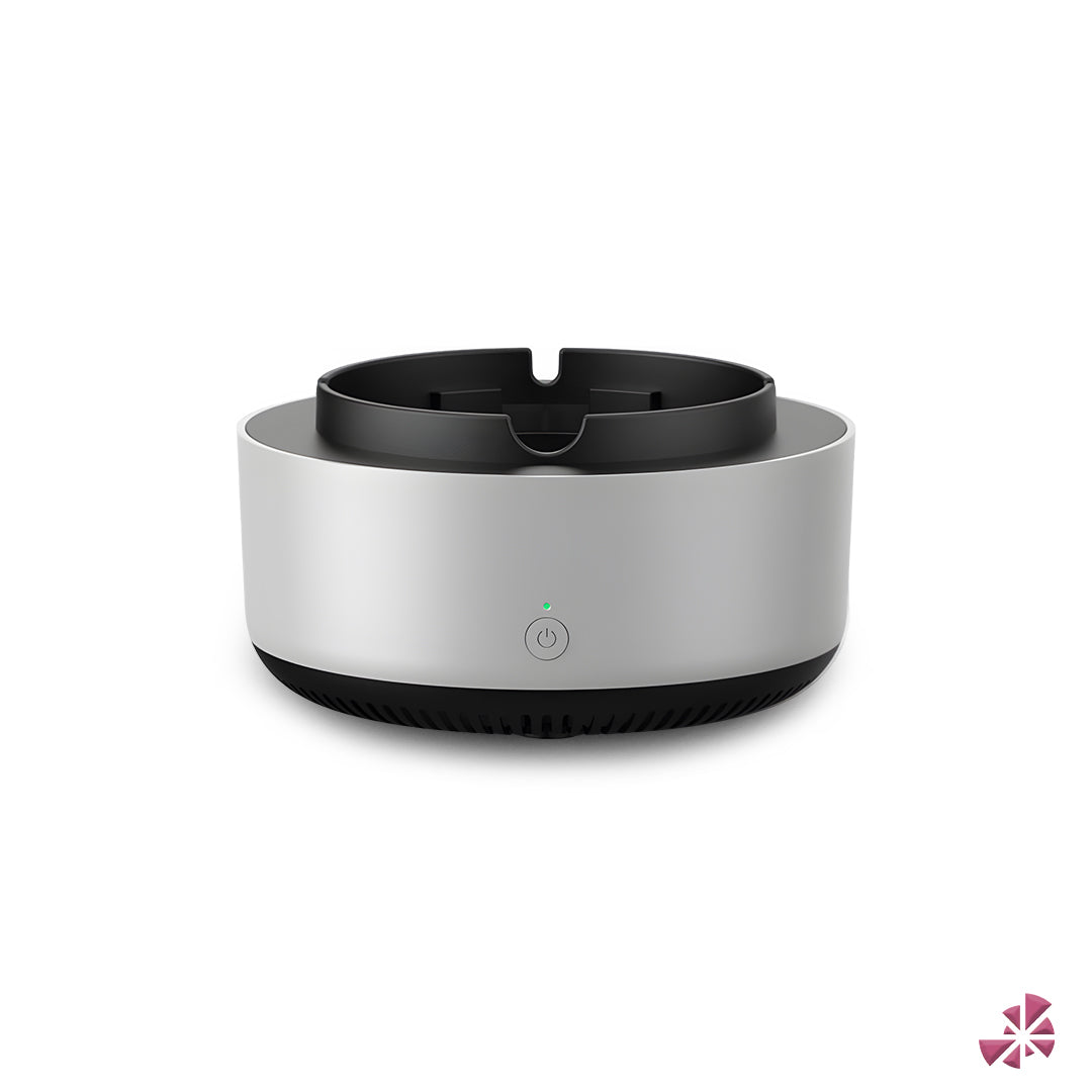Multi-Purpose Ashtray With Air Purifier Features 2 IN 1