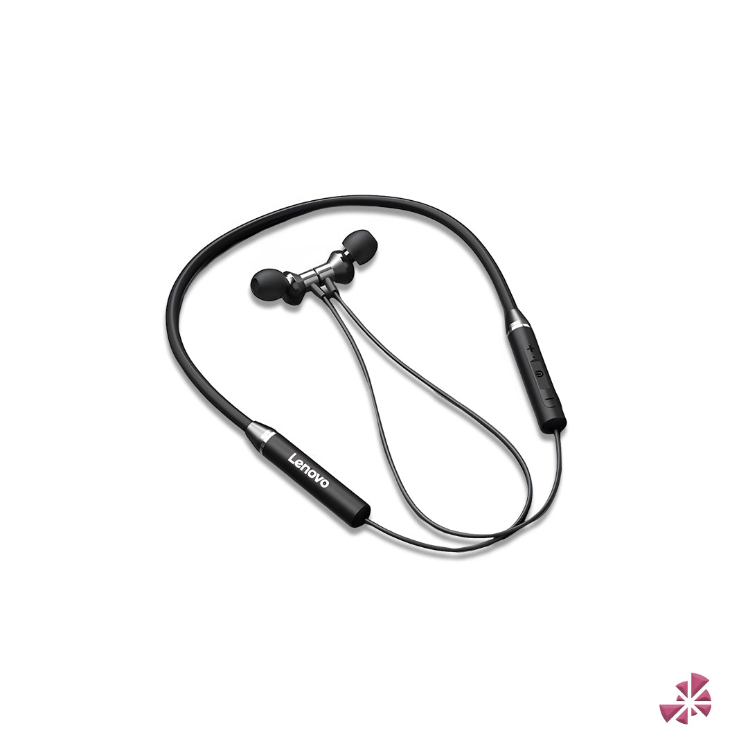 Lenovo Wireless Neckband Bluetooth Earphones