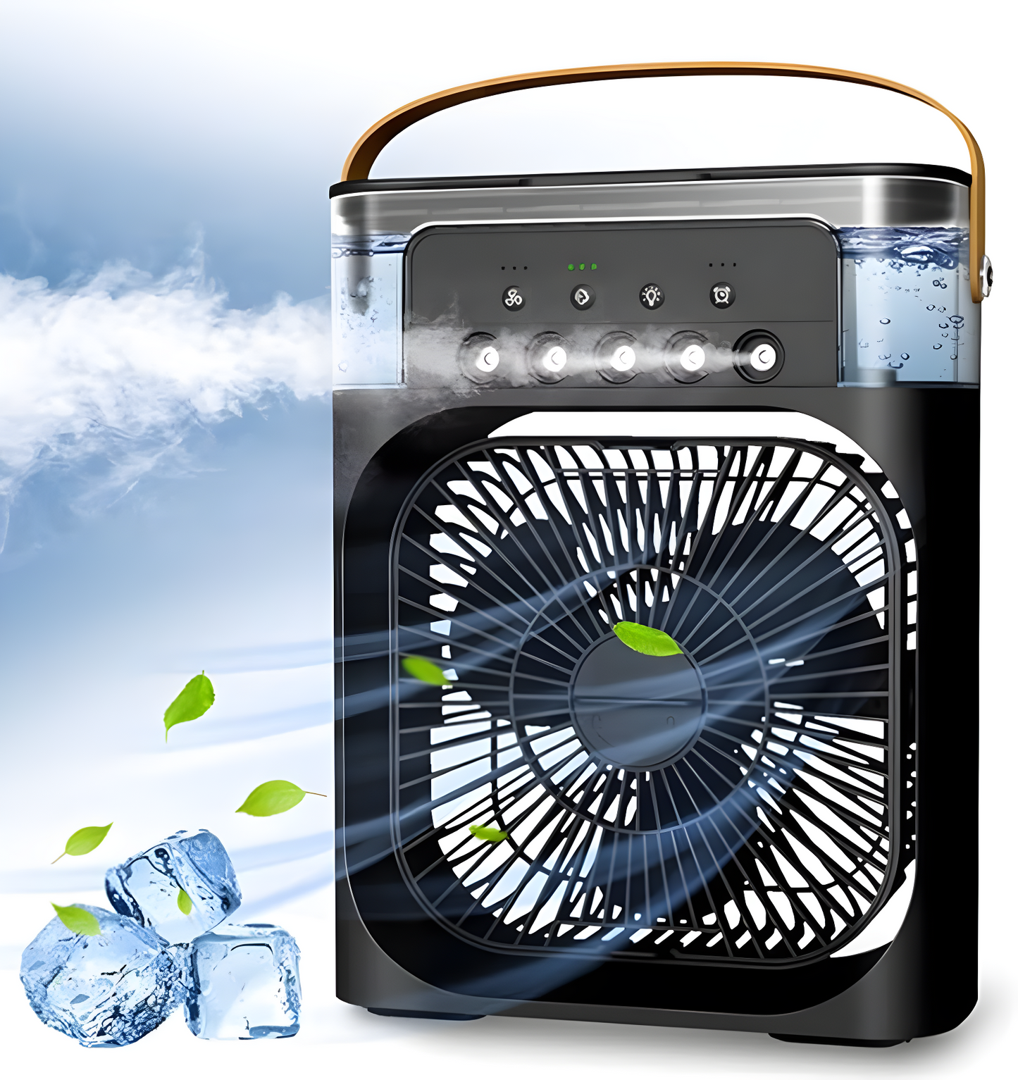 Humidifier Cooling Fan, Personal USB Air Cooler Fan