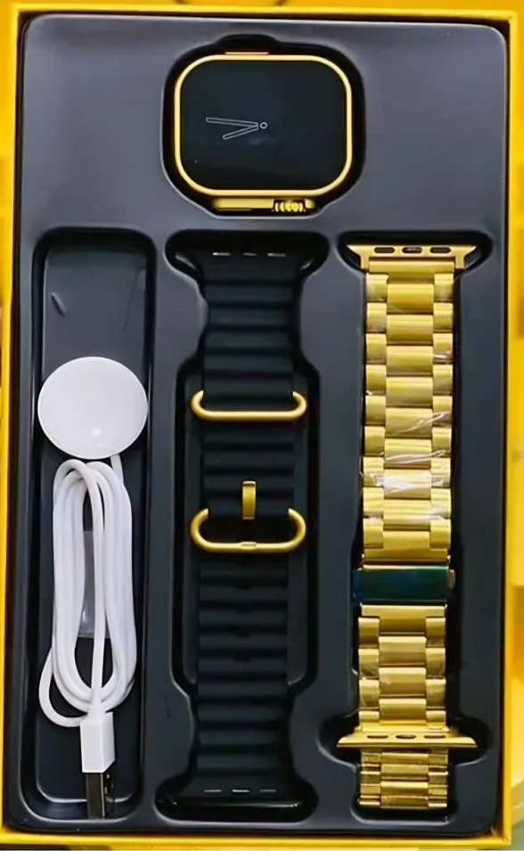 HK9 Ultra Gold Smartwatch