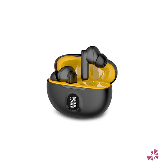 TWS Wireless Earbuds With LED Display ENC Noise Cancellation